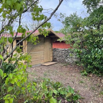 Abri de jardin en bois 2 pentes
